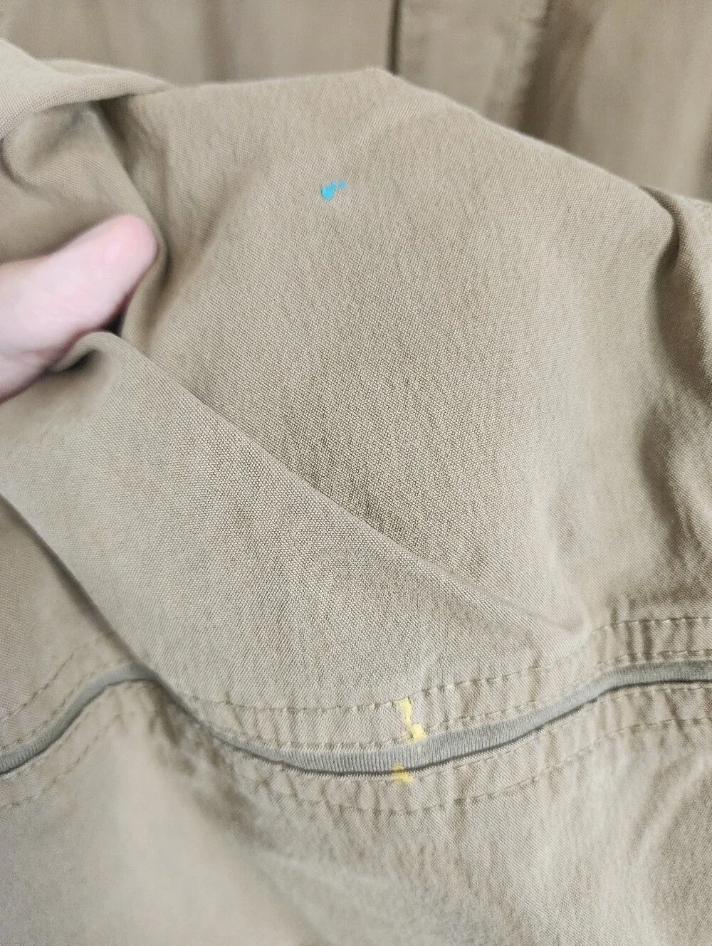 KUHL Radikl Men's Hybrid Hiking Pants - Tan Khaki - Size 34x30